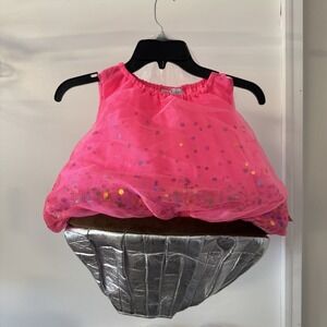 NWT Fun Of A Kind Pink Cupcake Costume Toddler Size 3T 2 Available Cute Sparkles